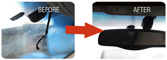 Adhesive-Mounted Rear View Mirrors Are An Automotive Engineering